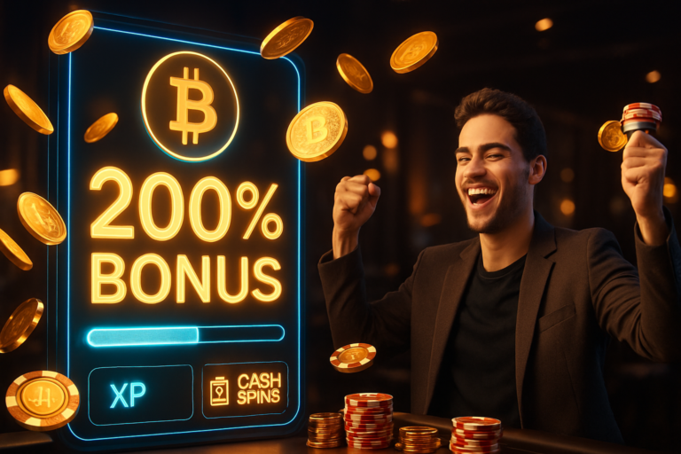 Bitsler Casino welcome bonus: 200% līdz $2000 un 500 spēles
